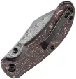 Kansept Knives Nesstreet Button Lock Damascus K1039F7