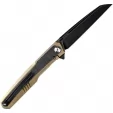 Kansept Knives Arcus Gold Framelock K1046A4
