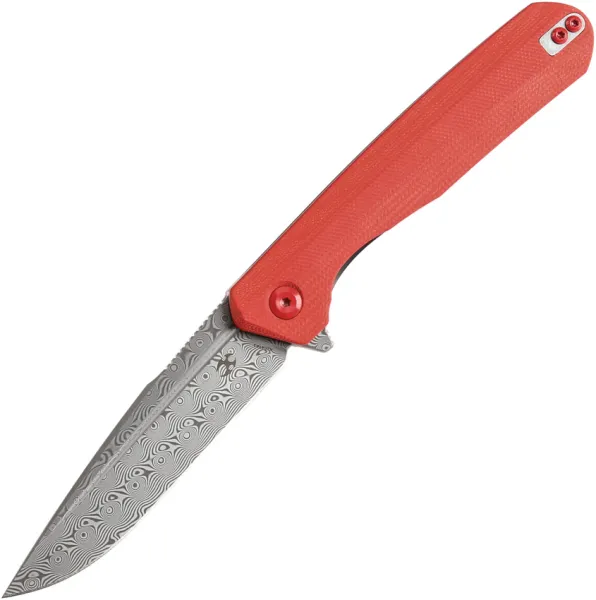 Kansept Knives Qilin Linerlock Red Dam K1047A1
