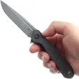 Kansept Knives Qilin Linerlock Black Dam K1047A2