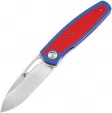 Kansept Knives Mato Linerlock Red/Blue - K1050A1