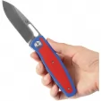 Kansept Knives Mato Linerlock Red-Blue K1050A1