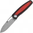 Kansept Knives Mato Linerlock CF/Red Dam - K1050A5