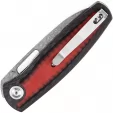 Kansept Knives Mato Linerlock CF-Red Dam K1050A5