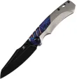 Kansept Knives Weim Framelock Timascus - K1051A3