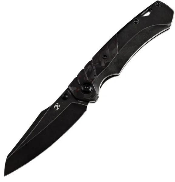 Kansept Knives Weim Framelock Black-Red K1051A5