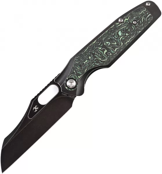 Kansept Knives Tuckamore Framelock Green CF K1052A3