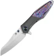Kansept Knives Mistaken Framelock Timascus - K1053A3