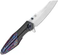 Kansept Knives Mistaken Framelock Timascus K1053A3