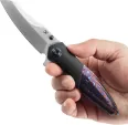 Kansept Knives Mistaken Framelock Timascus K1053A3