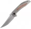Kansept Knives Baku Linerlock Brown Micarta - K1056A2