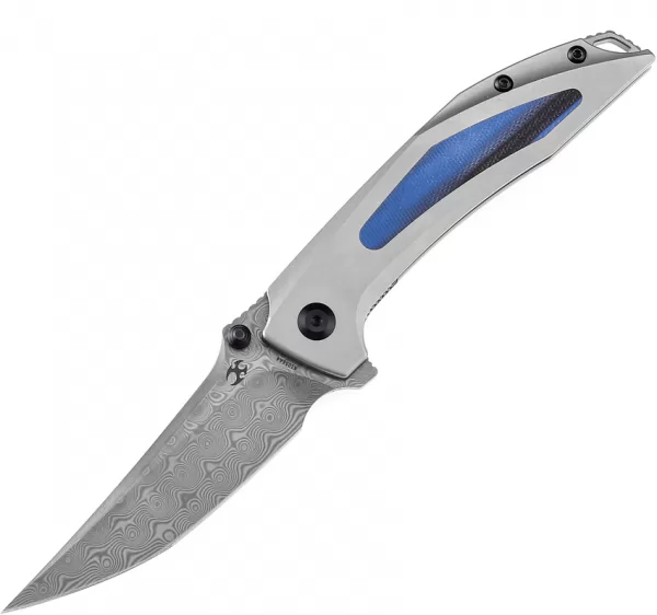 Kansept Knives Baku Linerlock Blk-Blue G10 K1056A4