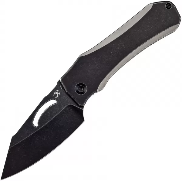 Kansept Knives Loki Framelock Black-Satin K1058A1