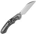 Kansept Knives Cosmos Framelock Wht-Blk CF K1059A2