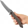 Kansept Knives Colibri Tech Framelock Bronze K1060A2