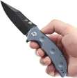 Kansept Knives Rei Framelock Blue Ti K1061A3