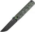 Kansept Knives BTF Linerlock Green CF - K1064A2