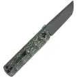 Kansept Knives BTF Linerlock Green CF K1064A2