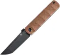 Kansept Knives BTF Linerlock Brown Micarta - K1064A5