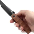 Kansept Knives BTF Linerlock Brown Micarta K1064A5