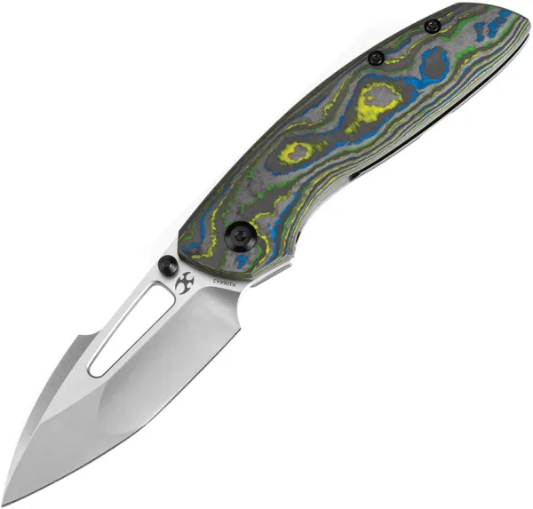 Kansept Knives Link Framelock Camo CF K1068A2