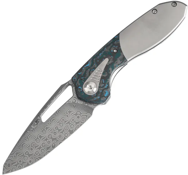 Kansept Knives Thoth Bolster Lock Storm CF K1075A2