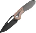 Kansept Knives Thoth Bolster Lock Brown Mic - K1075T2