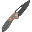 Kansept Knives Thoth Bolster Lock Brown Mic K1075T2