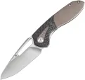 Kansept Knives Thoth Bolster Lock Twill CF - K1075T3