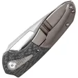 Kansept Knives Thoth Bolster Lock Twill CF K1075T3