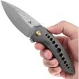 Kansept Knives ODD 21 Framelock Dama Gray K1077A2