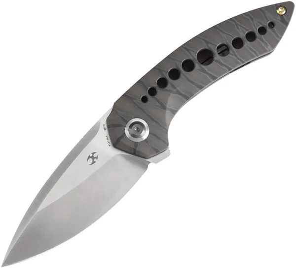 Kansept Knives ODD 21 Framelock Flame K1077A4
