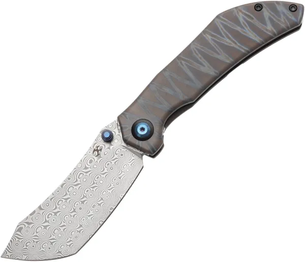 Kansept Knives Tipper Framelock Tiger Stripe K1079A4