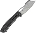 Kansept Knives Cybin Framelock Damascus K1080A2