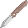 Kansept Knives Superhawk Titanium & Brown Mic - K1084B1