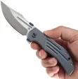 Kansept Knives Orion Framelock Blue Ti K1089A1