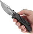Kansept Knives Orion Framelock BW Damascus K1089A3