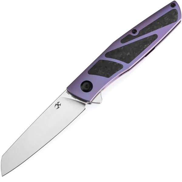 Kansept Knives Cru Framelock Purple Ti K1092A2