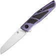 Kansept Knives Cru Framelock Purple Ti - K1092A2