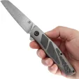 Kansept Knives Cru Framelock Twill CF Dam K1092A4