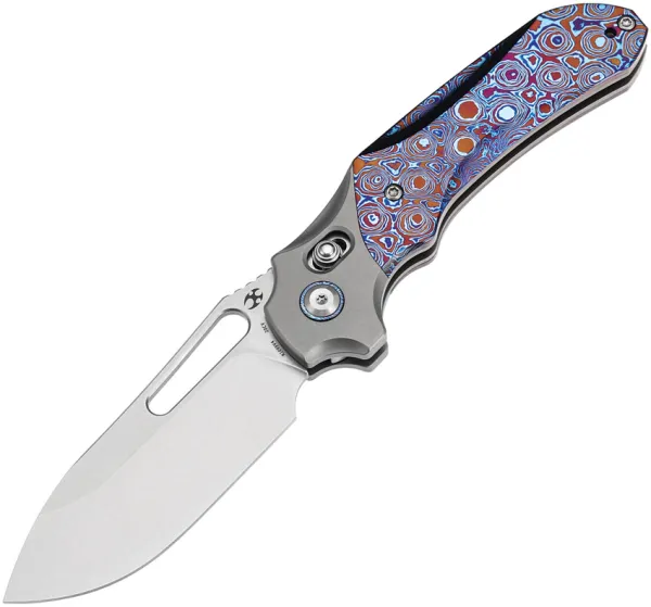 Kansept Knives Quasar Crossbar Lock Timas K1099V4