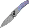 Kansept Knives Dako Knife Ti/Timascus Damascu - K1101V4