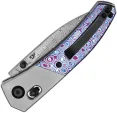 Kansept Knives Dako Knife Ti-Timascus Damascu K1101V4