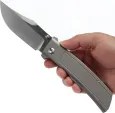 Kansept Knives Bison Framelock Gray K1108A1