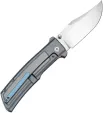 Kansept Knives Bison Framelock Gray-Blue K1108B2