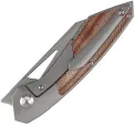 Kansept Knives Strip Framelock Brown Mic K1113A3