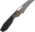 Kansept Knives QTRO Crossbar Lock Twill CF K1118VH2