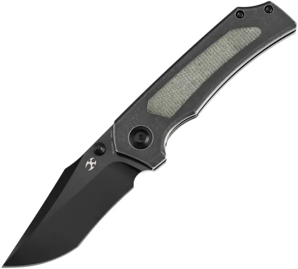 Kansept Knives Fermi Linerlock Grn Mic K1122A1