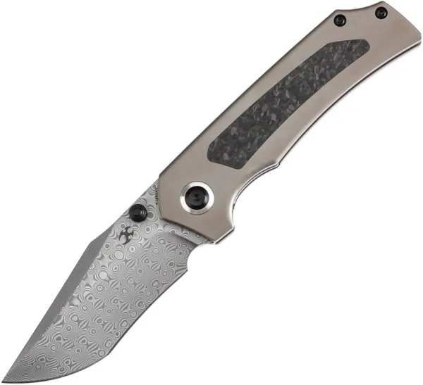 Kansept Knives Fermi Linerlock Glow Damas K1122A2