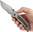 Kansept Knives Fermi Linerlock Glow Damas K1122A2
